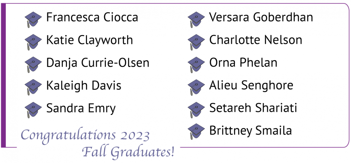 UBC Graduation Ceremonies Fall 2023 Department of Zoology at UBC